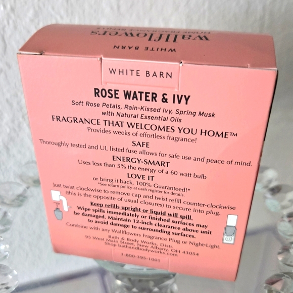 Rose Water & Ivy Bath and Body Works Wallflowers Refill 2-Pack - Picture 3 of 5